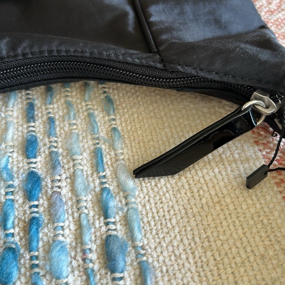 Baggallini Black Shoulder Bag with Adjustable Strap and Silver Hardware - Picture 11 of 11